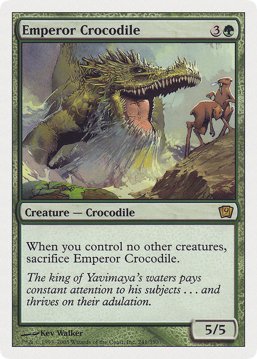 Emperor Crocodile (9ED-241) - rare