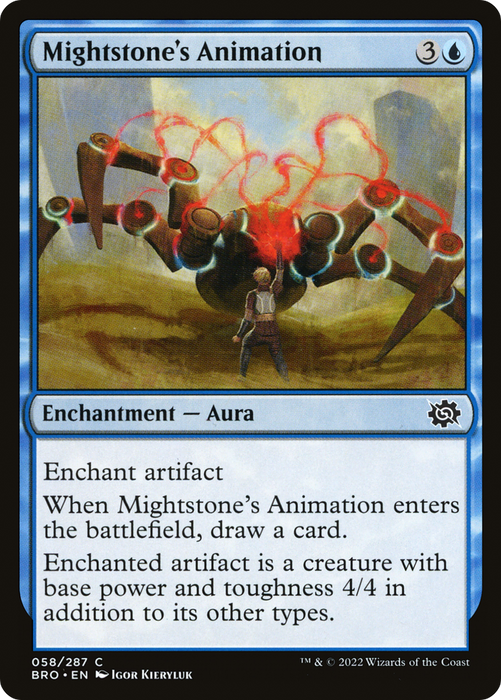 Mightstone's Animation (BRO-058) - common - Foil