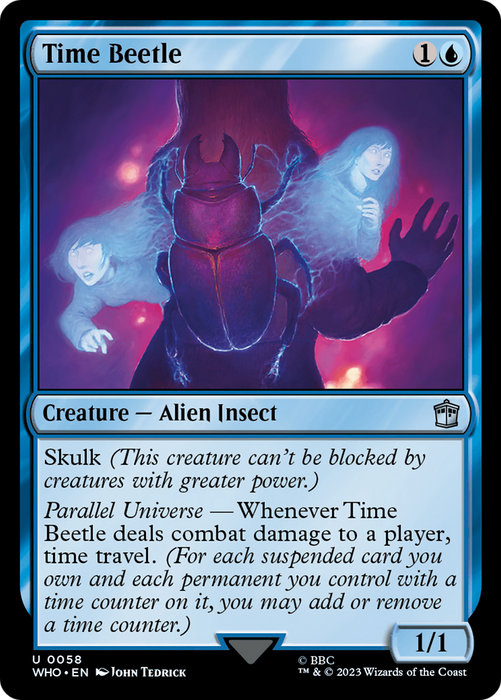 Time Beetle (WHO-058) - uncommon