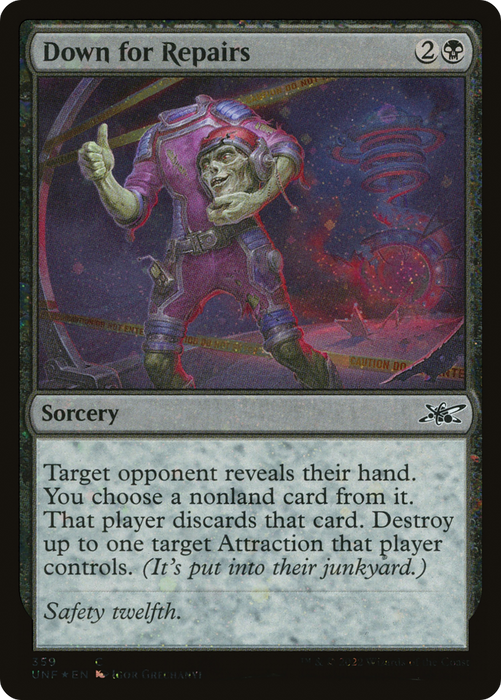 Down for Repairs (UNF-359) - common - Foil