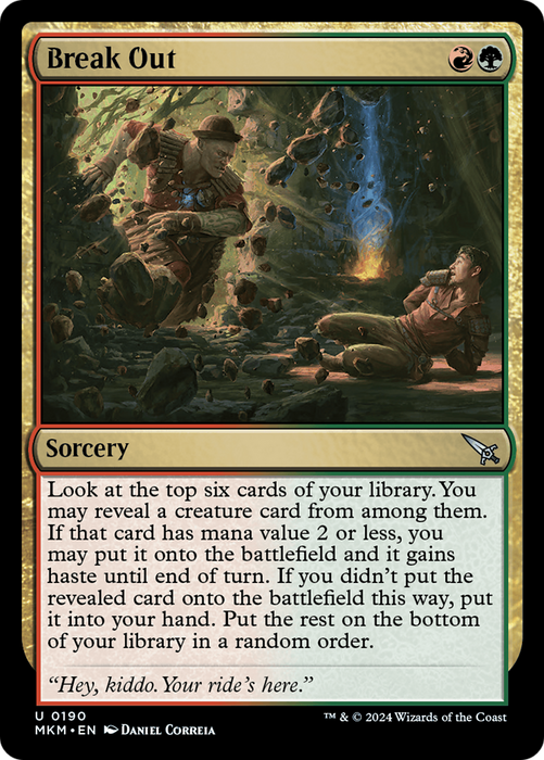 Break Out (MKM-190) - uncommon - Foil