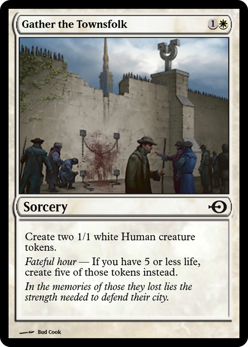 Gather the Townsfolk (PRM-43511) - common - Foil