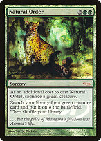 Natural Order (JDG-002) - rare - Foil