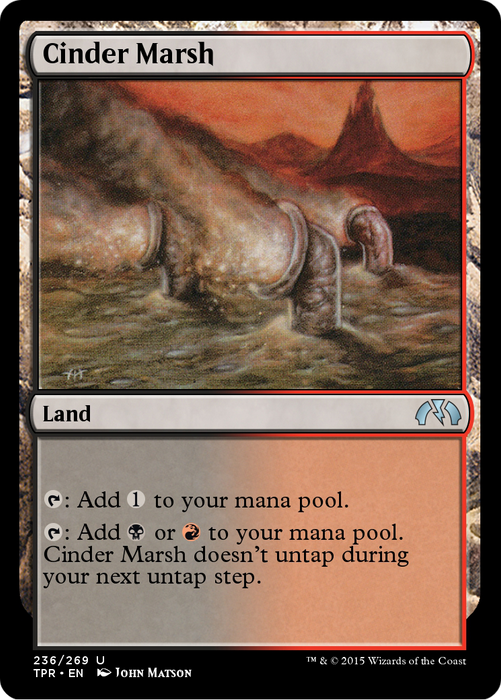Cinder Marsh (TPR-236) - uncommon - Foil