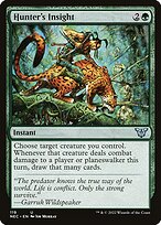 Hunter's Insight (NEC-119) - uncommon