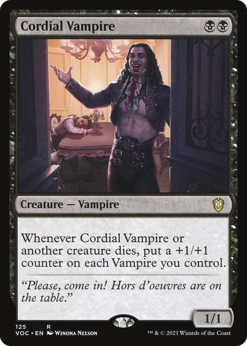 Cordial Vampire (VOC-125) - rare
