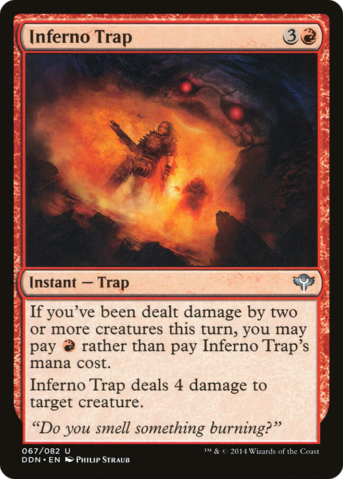 Inferno Trap (DDN-067) - uncommon