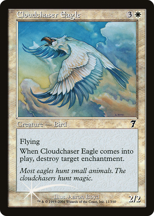 Cloudchaser Eagle (7ED-11★) - common - Foil