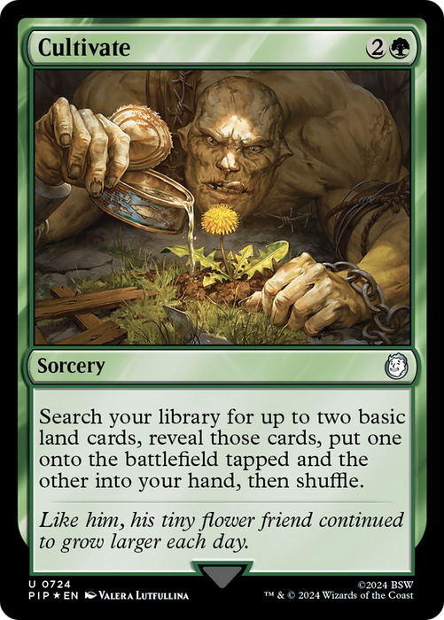 Cultivate (PIP-724) - uncommon - Foil