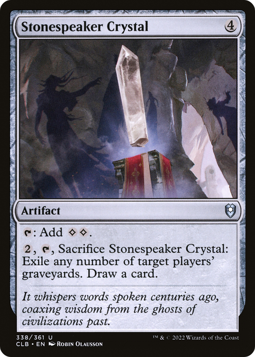 Stonespeaker Crystal (CLB-338) - uncommon