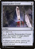 Stonespeaker Crystal (CLB-338) - uncommon - Foil
