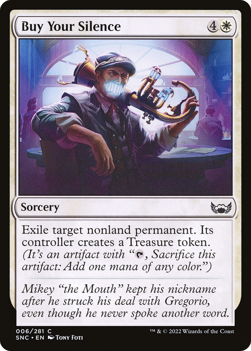 Buy Your Silence (SNC-006) - common - Foil