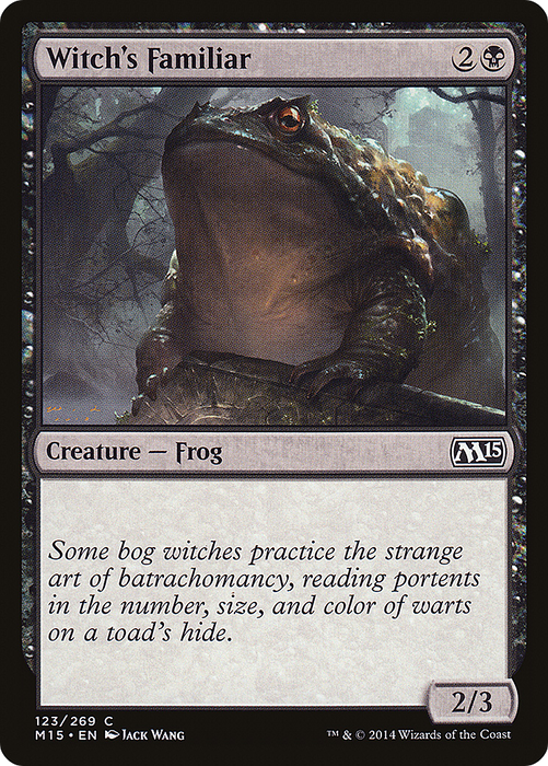Witch's Familiar (M15-123) - common - Foil