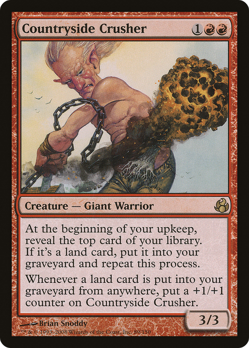 Countryside Crusher (MOR-089) - rare - Foil
