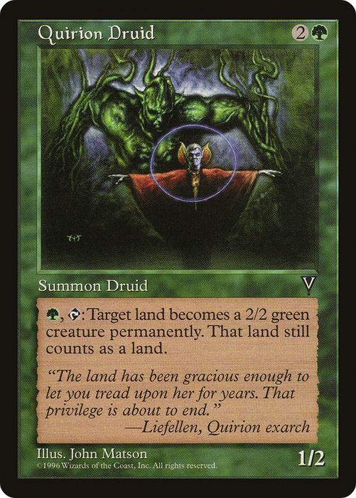 Quirion Druid (VIS-116) - rare