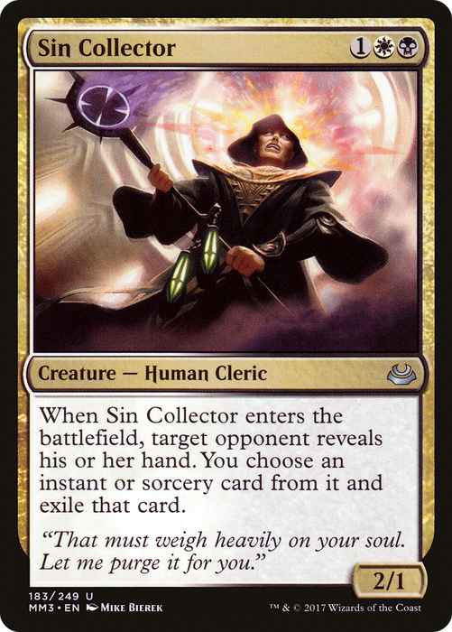Sin Collector (MM3-183) - uncommon