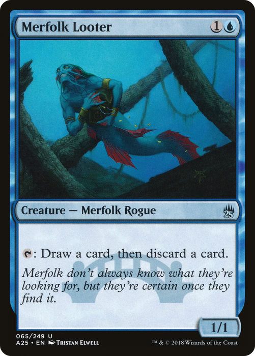 Merfolk Looter (A25-065) - uncommon