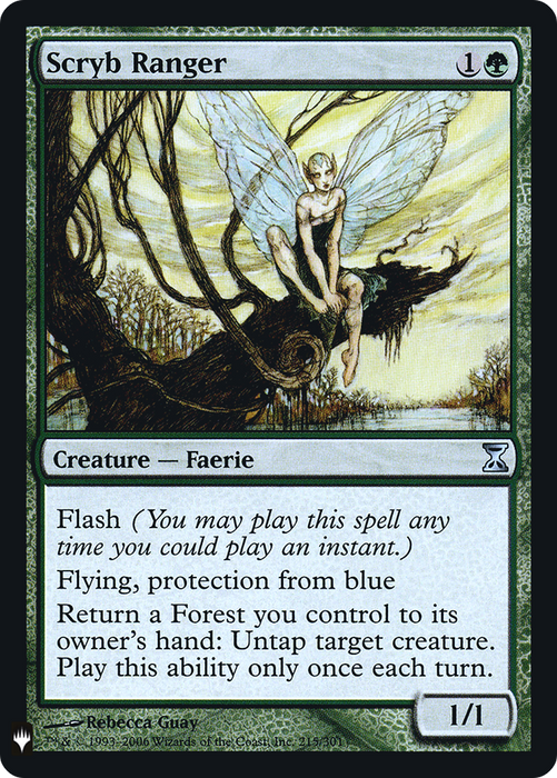 Scryb Ranger (PLST-TSP-215) - uncommon - Foil
