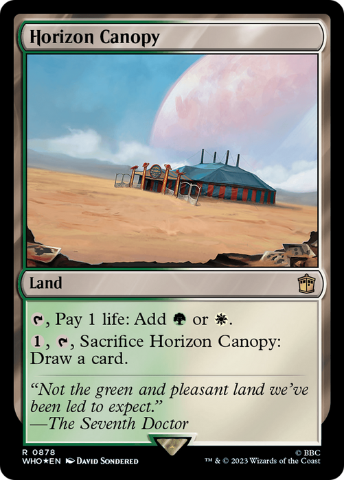 Horizon Canopy (WHO-878) - rare - Foil