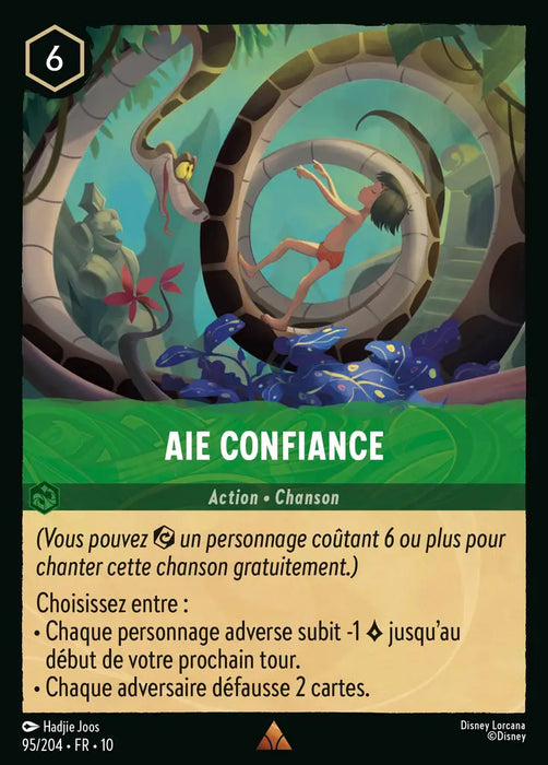 Aie confiance (95/204) - LDLP - Rare - Cold Foil