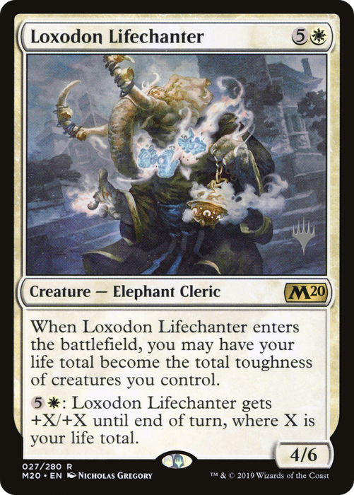 Loxodon Lifechanter (PPM20-27P) - rare - Foil