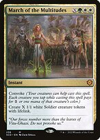 March of the Multitudes (SCD-236) - mythic