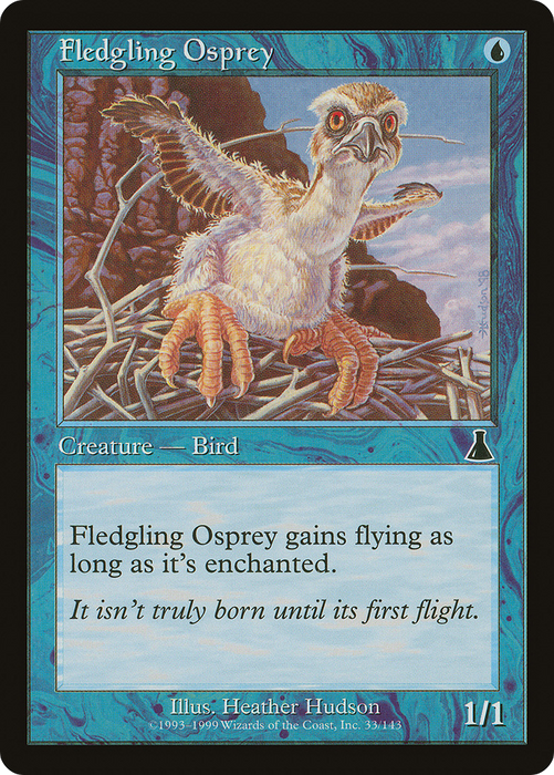 Fledgling Osprey (UDS-033) - common - Foil