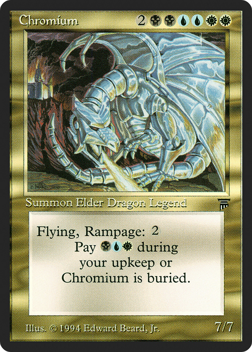 Chromium (LEG-224) - rare