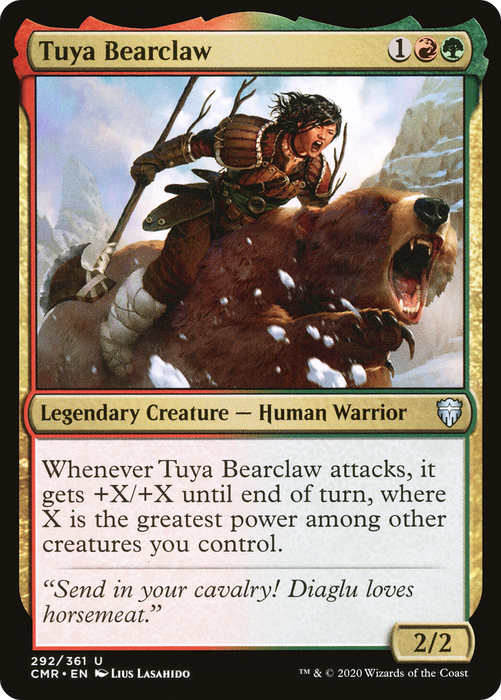 Tuya Bearclaw (CMR-292) - uncommon - Foil