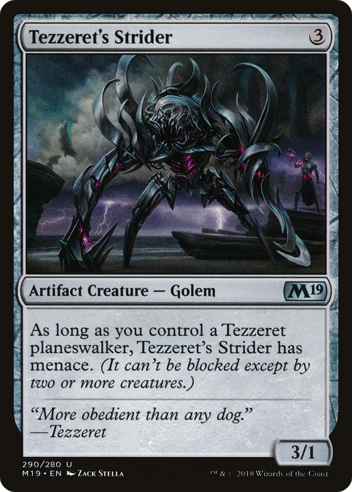 Tezzeret's Strider (M19-290) - uncommon