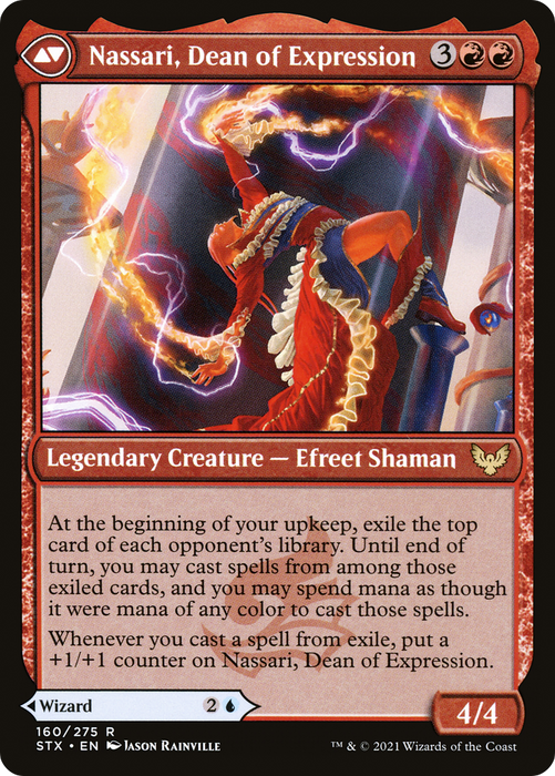 Uvilda, Dean of Perfection // Nassari, Dean of Expression (STX-160) - rare