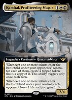 Kambal, Profiteering Mayor (OTJ-353) - rare: (Extended Art)
