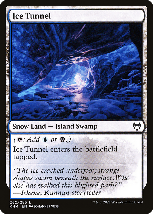 Ice Tunnel (KHM-262) - common: (snow)