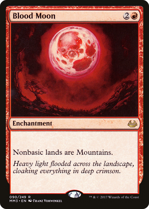 Blood Moon (MM3-090) - rare - Foil