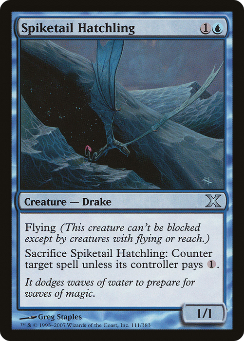 Spiketail Hatchling (10E-111) - uncommon