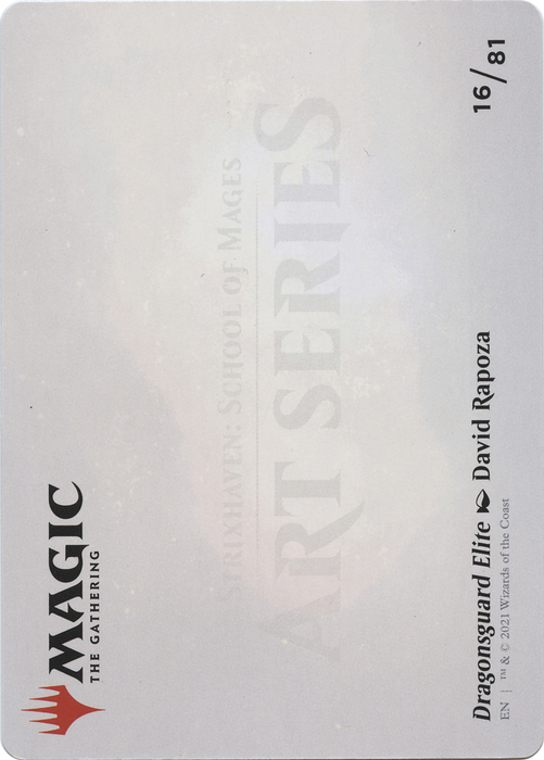 Dragonsguard Elite // Dragonsguard Elite (ASTX-016) - common (Borderless) - Foil