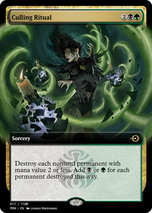 Culling Ritual (PRM-90194) - rare - Foil