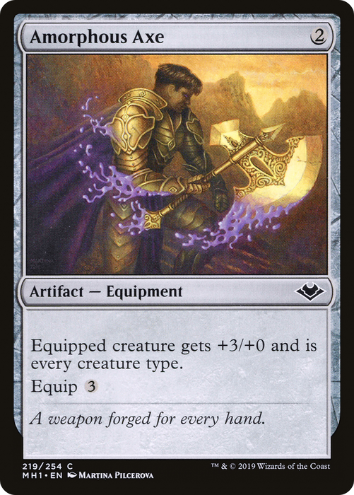 Amorphous Axe (MH1-219) - common - Foil