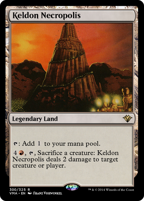 Keldon Necropolis (VMA-300) - rare - Foil