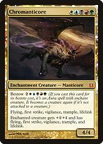 Chromanticore (BNG-144) - mythic: (enchantment) - Foil