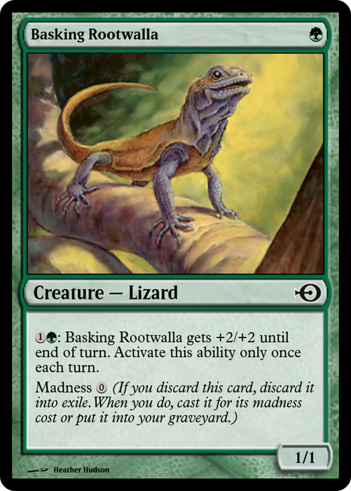 Basking Rootwalla (PRM-35152) - common - Foil