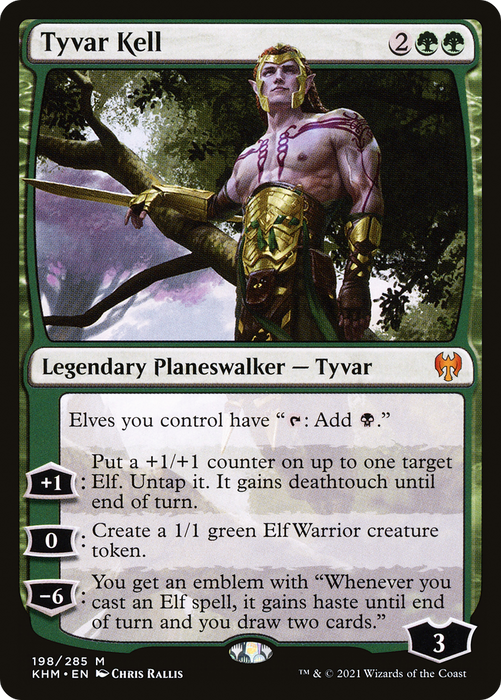 Tyvar Kell (KHM-198) - mythic - Foil