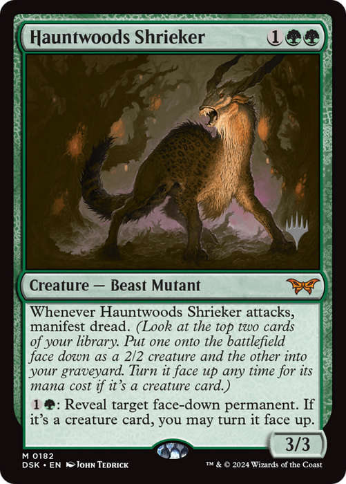 Hauntwoods Shrieker (PPDSK-182P) - mythic