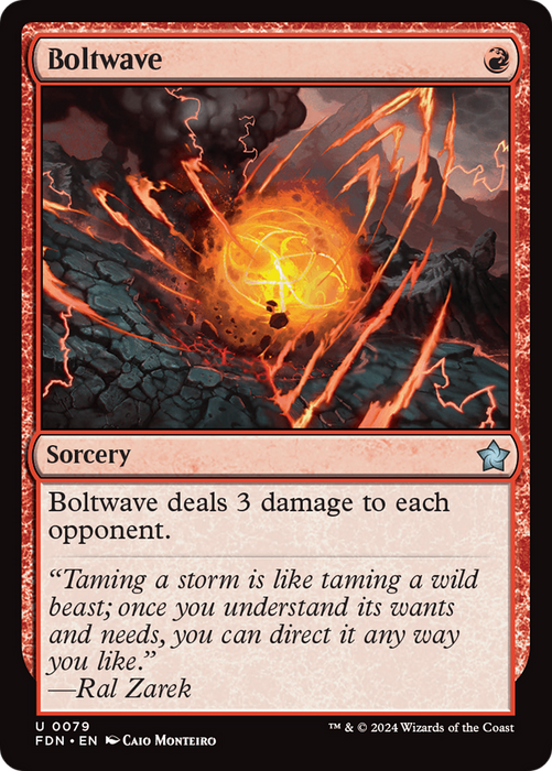 Boltwave (FDN-079) - uncommon - Foil