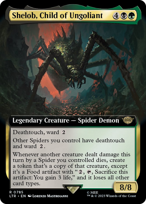 Shelob, Child of Ungoliant (LTR-785) - rare: (Extended Art) - Foil