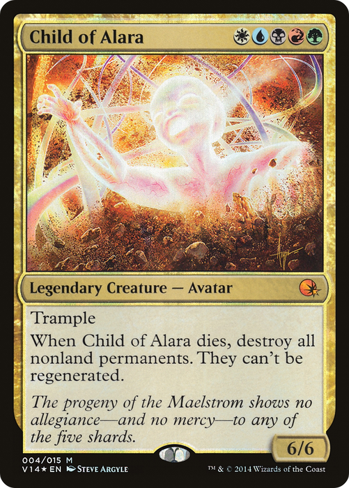 Child of Alara (V14-004) - mythic - Foil