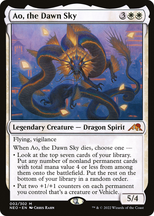 Ao, the Dawn Sky (NEO-002) - mythic - Foil