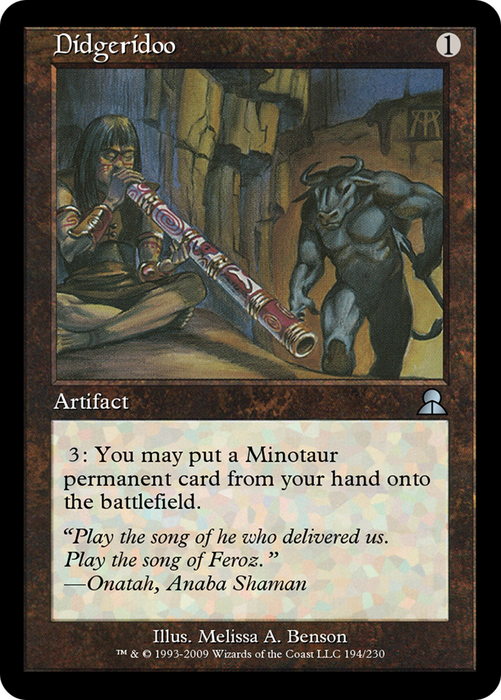 Didgeridoo (ME3-194) - uncommon - Foil