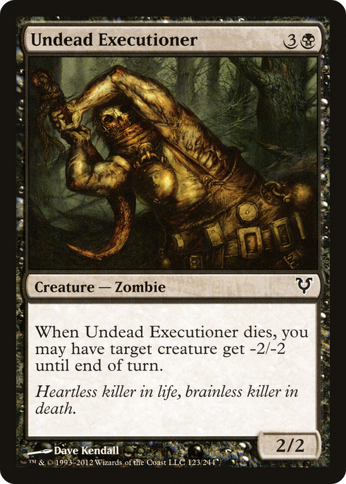 Undead Executioner (AVR-123) - common - Foil