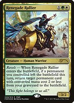 Renegade Rallier (FNM-009) - rare - Foil